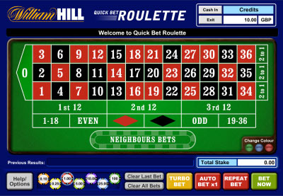 William Hill Roulette Casino