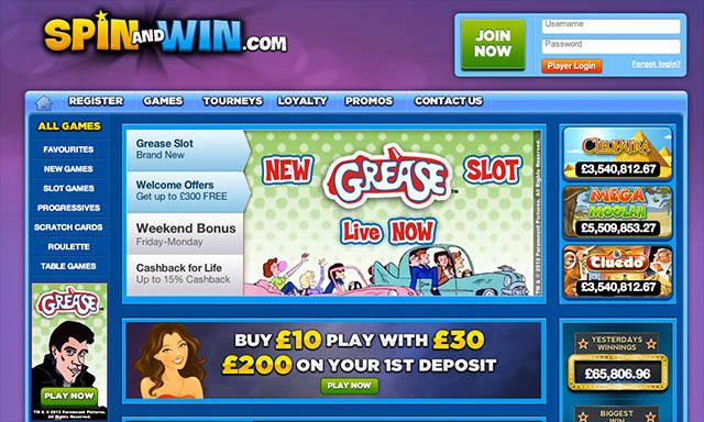 Bonus Features and Free Spins: Grease Online Slots offers you free spins and