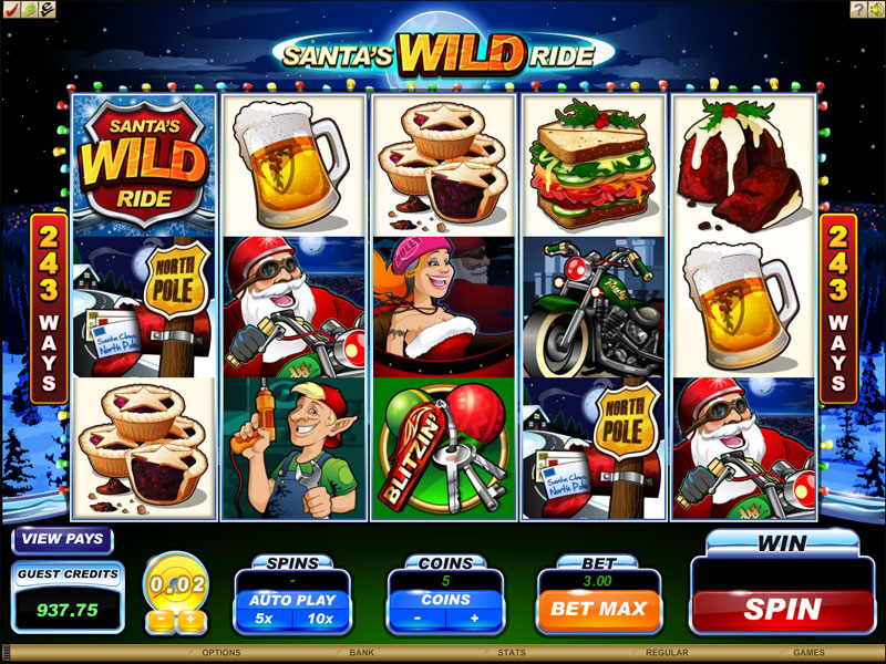 Free Christmas slots UK no deposit needed