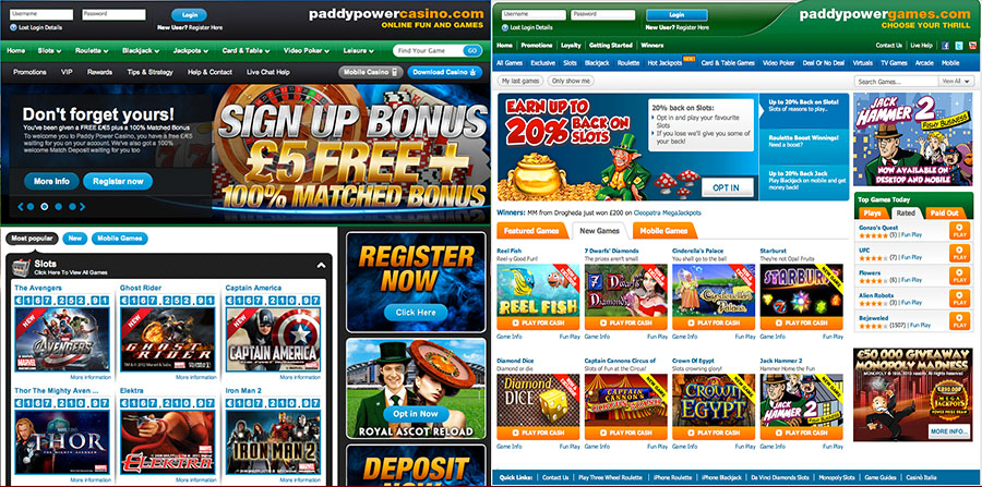 paddy power mobile casino review